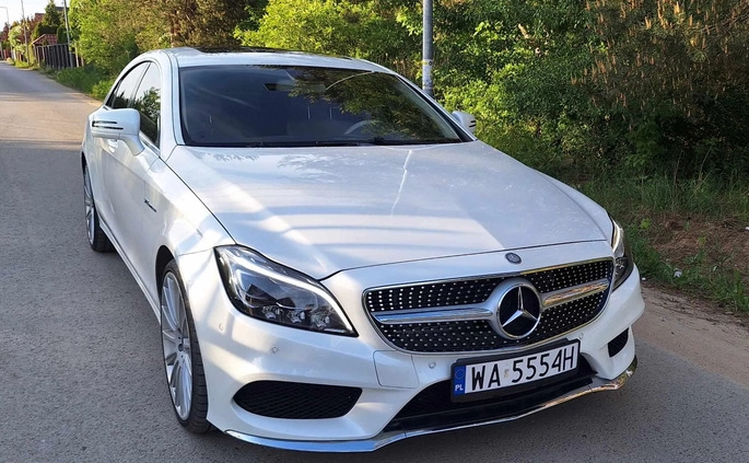 Mercedes-Benz CLS cena 88900 przebieg: 136000, rok produkcji 2014 z Warszawa małe 56